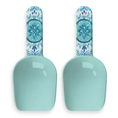 Abode Homewares Gibraltar Melamine Pet Food Scoop - 2 Cups - Teal