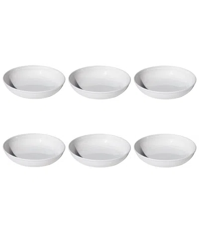 Abode Homewares Madison 6-pc. Low Bowls, Service For 6 In White