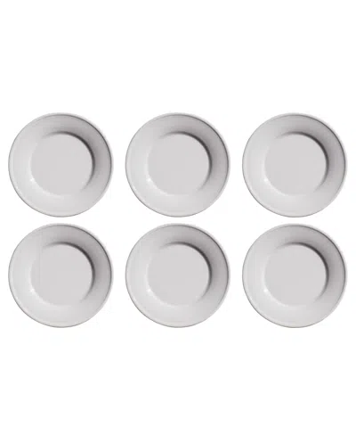 Abode Homewares Madison 6-pc. Salad Plates, Service For 6 In White