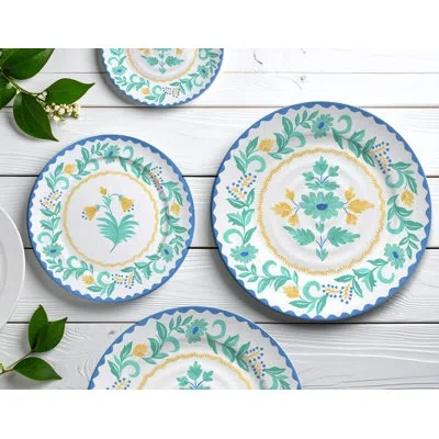 Abode Homewares Montelupo Newwave Melamine Low Bowl - Multicolor - 7.6" - Set Of 6