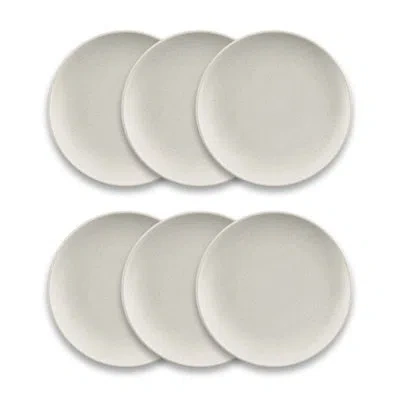 Abode Homewares Tarhong Coupe Wheat Straw Dinner Plate In Brown