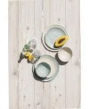 Abode Homewares Wheat Polypropylene Dinnerware Collection In Beige
