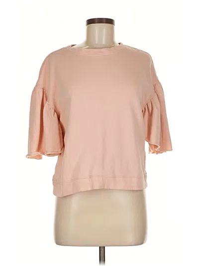 Pre-owned Abound 3/4 Sleeve Top Pink Boatneck Tops