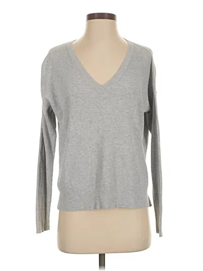 Pre-owned Abound 3/4 Sleeve T-shirt In Gray