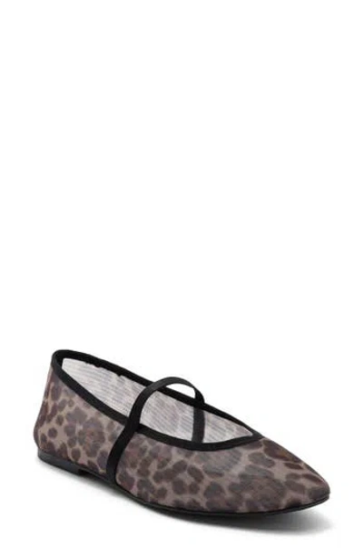 Abound Abigail Mesh Ballet Flat In Brown