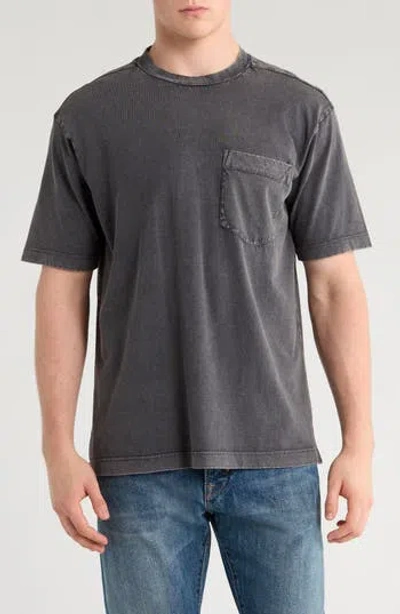 Abound Acid Wash Pocket T-shirt In Gray