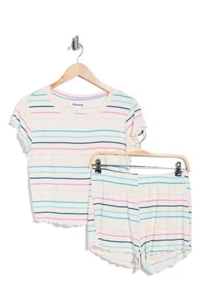 Abound After Hours Short Pajama Set In Blue