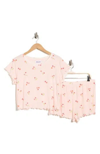 Abound After Hours Short Pajama Set In Pink