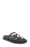 Abound Aimbee Slide Sandal In Black Croco