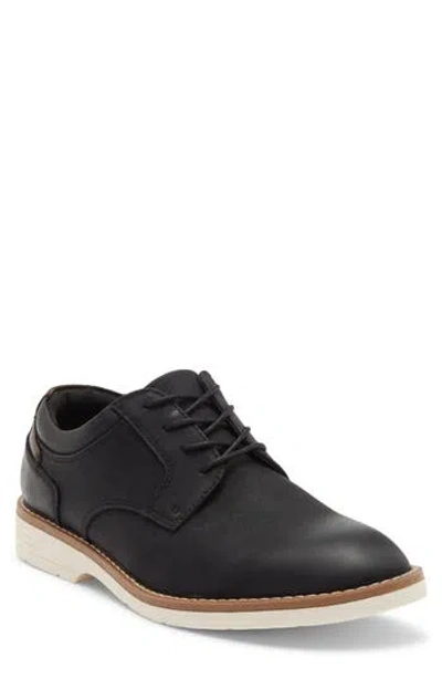 Abound Asher Hybrid Plain Toe Derby In Black Nubuck Pu