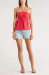 Abound Babydoll Halter Top In Pink