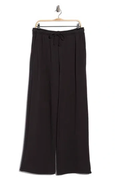 Abound Baggy Cotton Pants In Black
