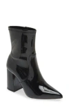 Abound Billie Pointed Toe Boot In Black Patent