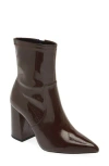 Abound Billie Pointed Toe Boot In Brown Chocolate