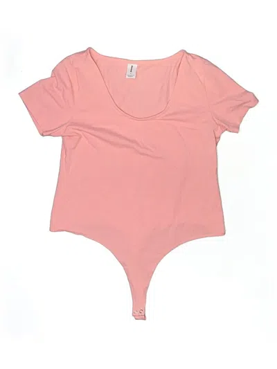 Pre-owned Abound Bodysuit In Pink