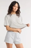 Abound Boxy Crop T-shirt In Multi