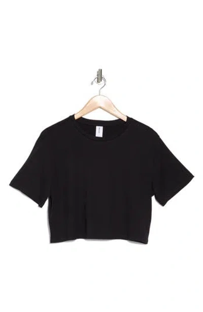 Abound Boxy Crop T-shirt In Black