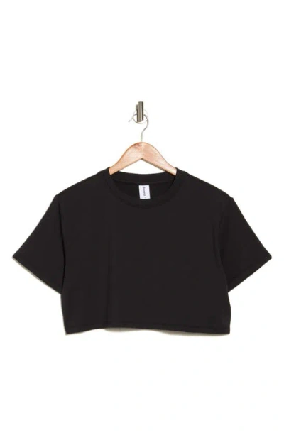 Abound Boxy Crop T-shirt In Black Night