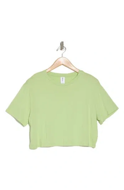 Abound Boxy Crop T-shirt In Green Salt