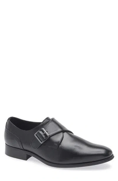 Abound Caden Single Monk Strap Loafer In Black