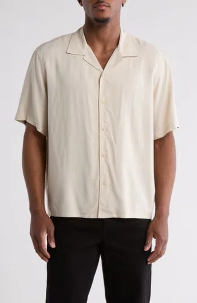 Abound Camp Shirt In Beige Birch