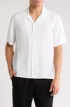 Abound Camp Shirt In White