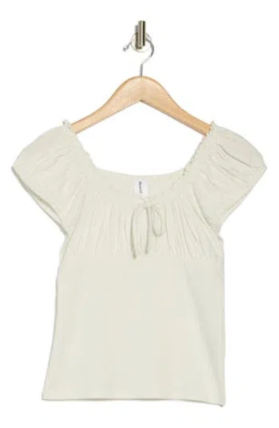 Abound Cap Sleeve Ruched Top