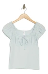 Abound Cap Sleeve Ruched Top