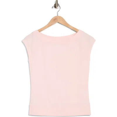 Abound Cap Sleeve Top In Pink Dogwood