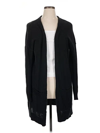 Pre-owned Abound Cardigan Sweater In Black