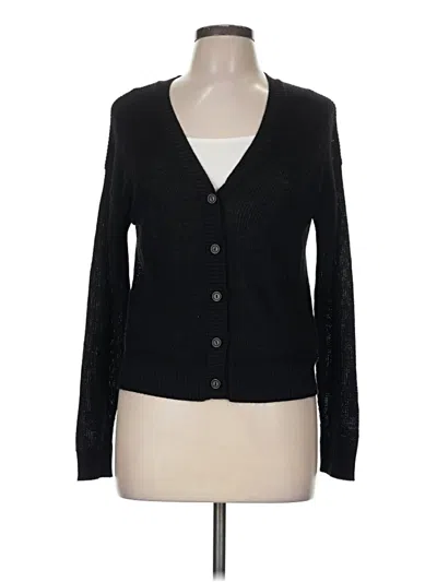 Pre-owned Abound Cardigan Sweater In Black
