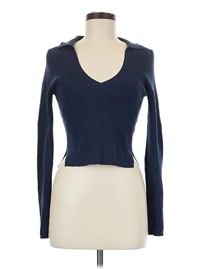 Pre-owned Abound Cardigan Sweater In Blue