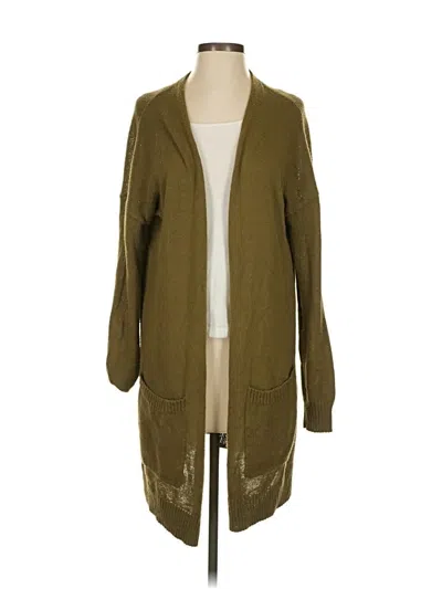 Pre-owned Abound Cardigan Sweater In Green