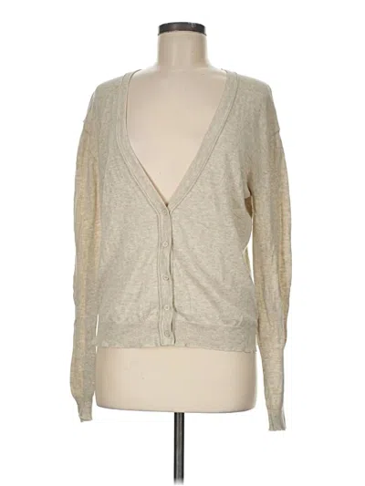 Pre-owned Abound Cardigan Sweater In Tan