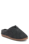 Abound Casey Faux Fur Lined Clog Slipper In Black Heather
