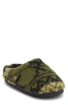 Abound Casey Faux Fur Lined Clog Slipper In Green