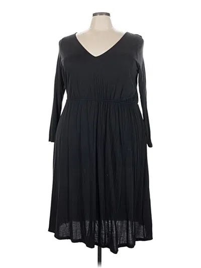 Pre-owned Abound Casual Dress In Black