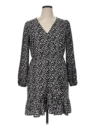 Pre-owned Abound Casual Dress In Black