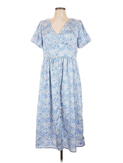 Pre-owned Abound Casual Dress In Blue