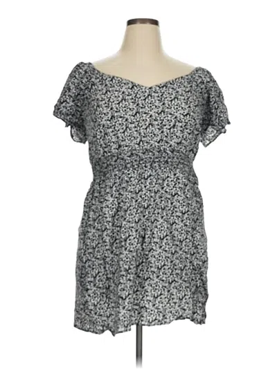 Pre-owned Abound Casual Dress In Gray