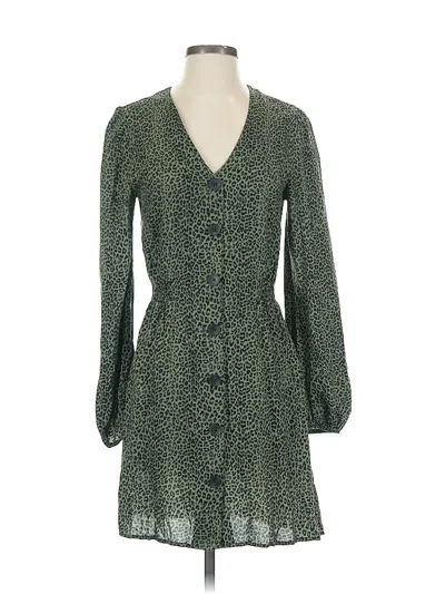 Pre-owned Abound Casual Dress In Green