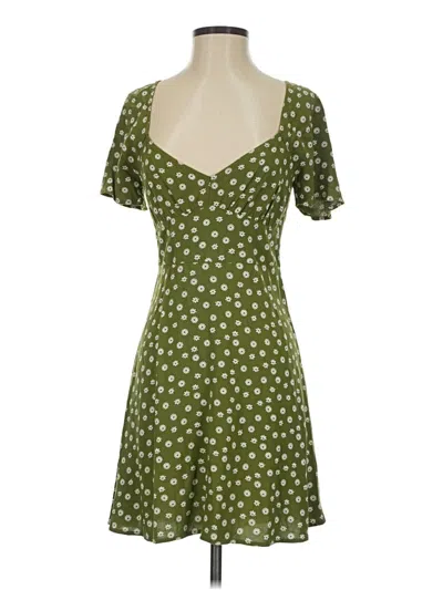 Pre-owned Abound Casual Dress In Green