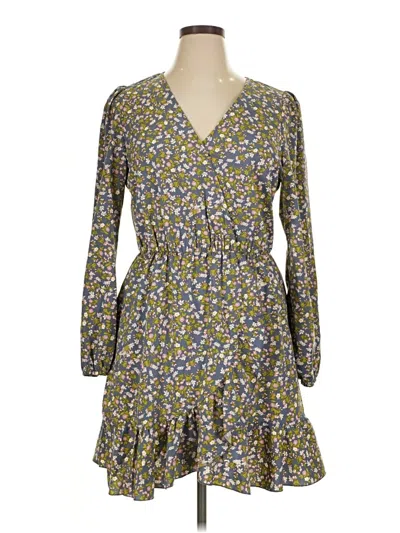 Pre-owned Abound Casual Dress In Green