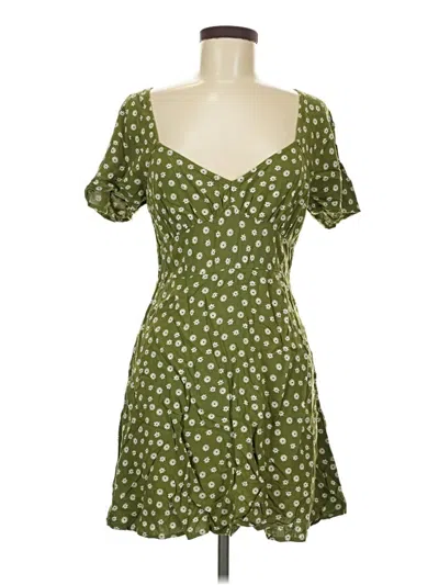 Pre-owned Abound Casual Dress In Green