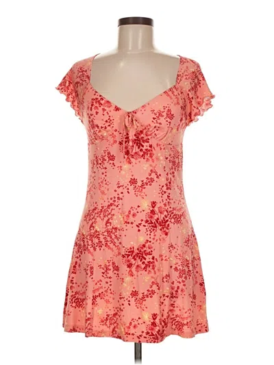 Pre-owned Abound Casual Dress In Orange