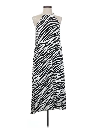 Pre-owned Abound Casual Dress In Silver