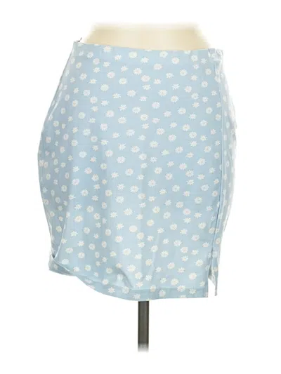 Pre-owned Abound Casual Skirt In Blue