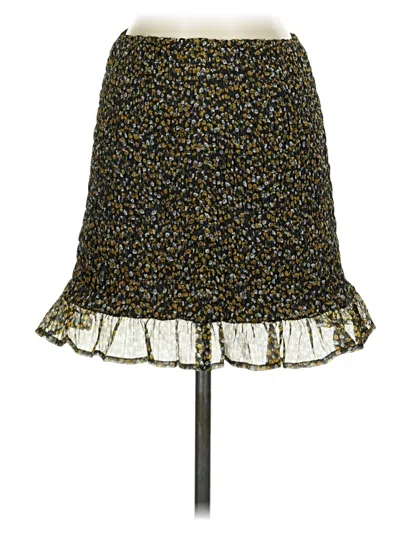 Pre-owned Abound Casual Skirt In Gold