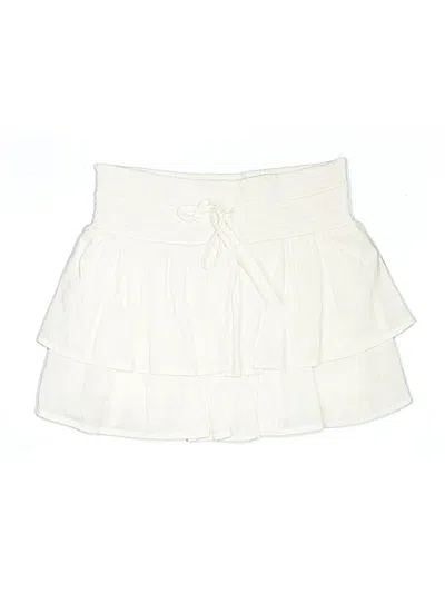 Pre-owned Abound Casual Skirt In White