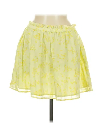 Pre-owned Abound Casual Skirt In Yellow